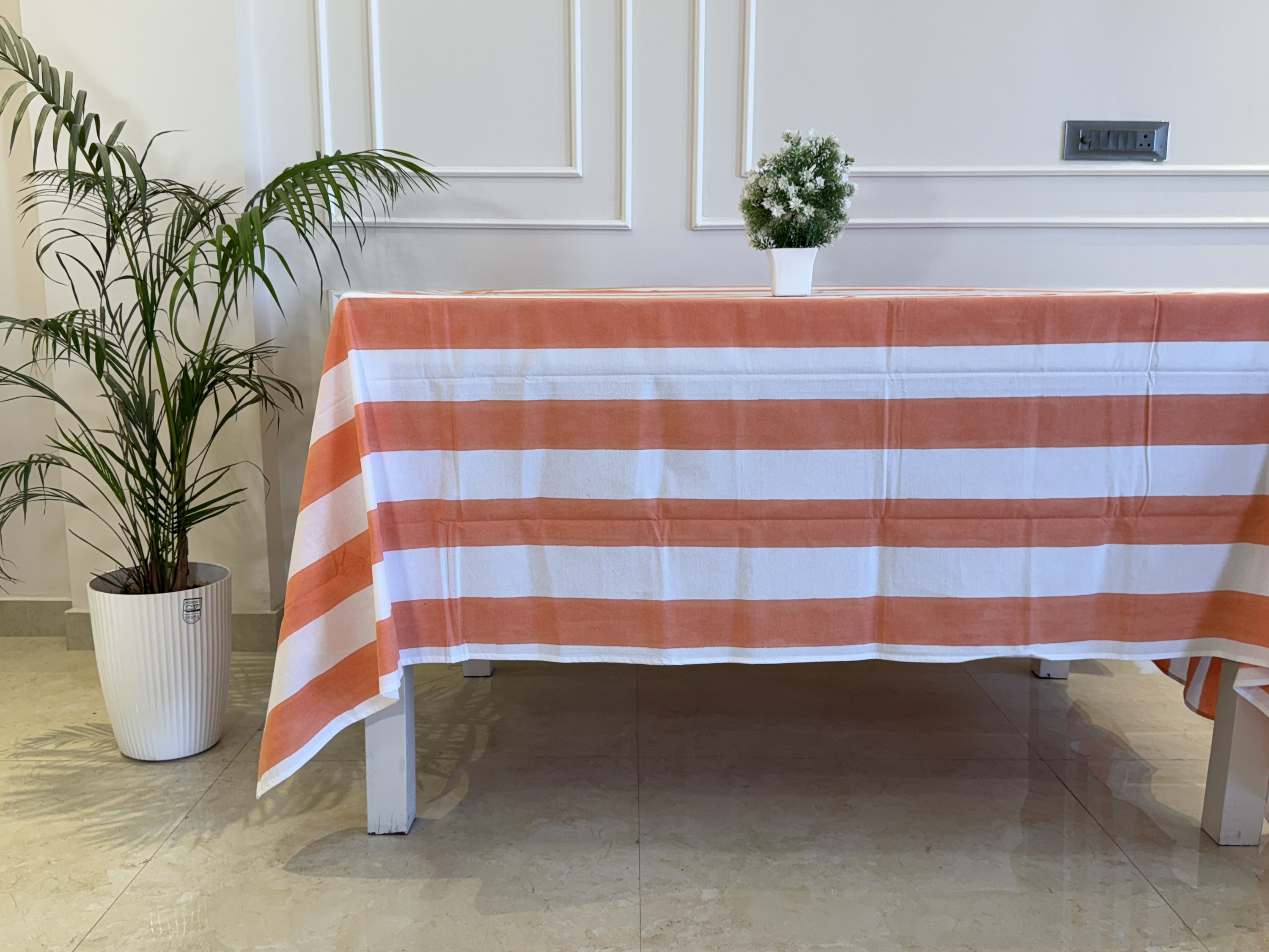 Orange And White