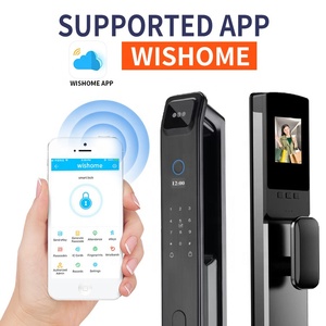 <strong>Security</strong> 3D Face Recognition Fingerprint LockTop Wifi Camera Digital Locks Nfc Card Key Rfid <strong>Code</strong> Smart Door Lock - Product Image 6