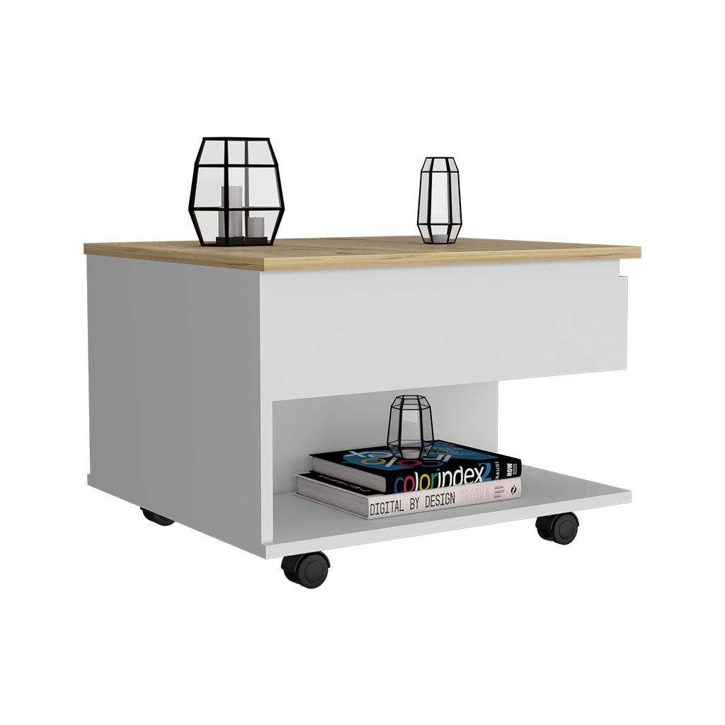 สีขาว/Oak1อ่อน