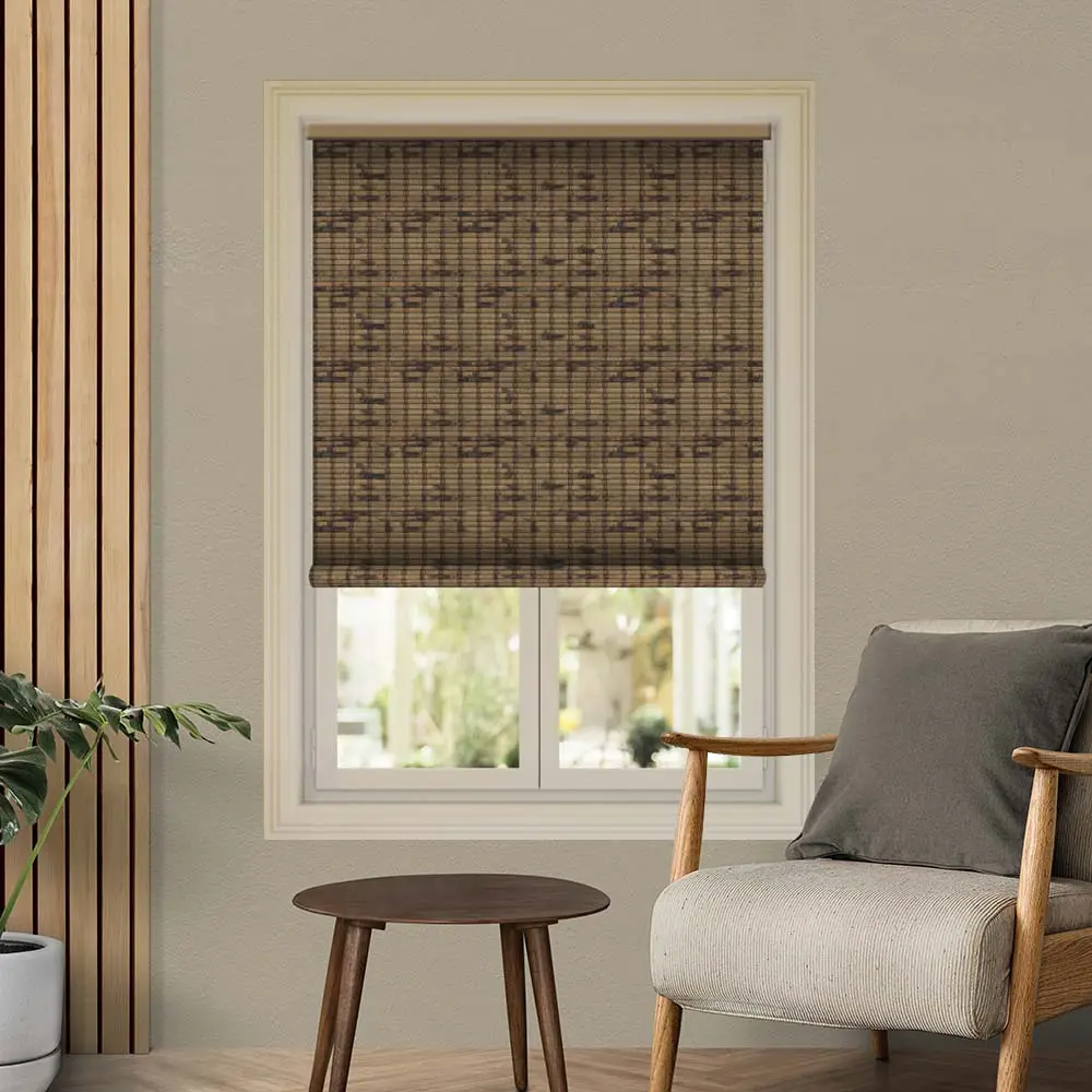 persianas blackout de bambu cortinas de quarto de bambu