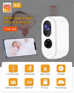 กล้องวงจรปิดอัจฉริยะไร้สาย1080P Wi-Fi ระบบเครือข่ายพลังงานต่ำแบตเตอรี่ PIR กล้องวงจรปิดกลางแจ้งอัจฉริยะ4G - Product Image 4