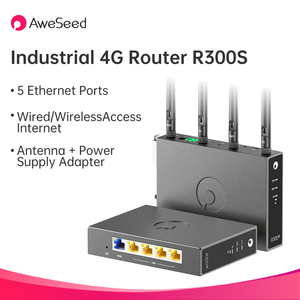Enrutador industrial 4G M2M con actualizaciones OTA de SIM dual y Modbus para aplicaciones IoT telemáticas de transporte-40 °C ~ 75 °C - Product Image 4