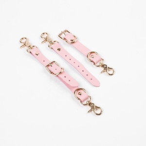 制造商个性化BDSM束缚腰带和大腿袖口牛皮不同颜色BDSM-0054 - Product Image 4