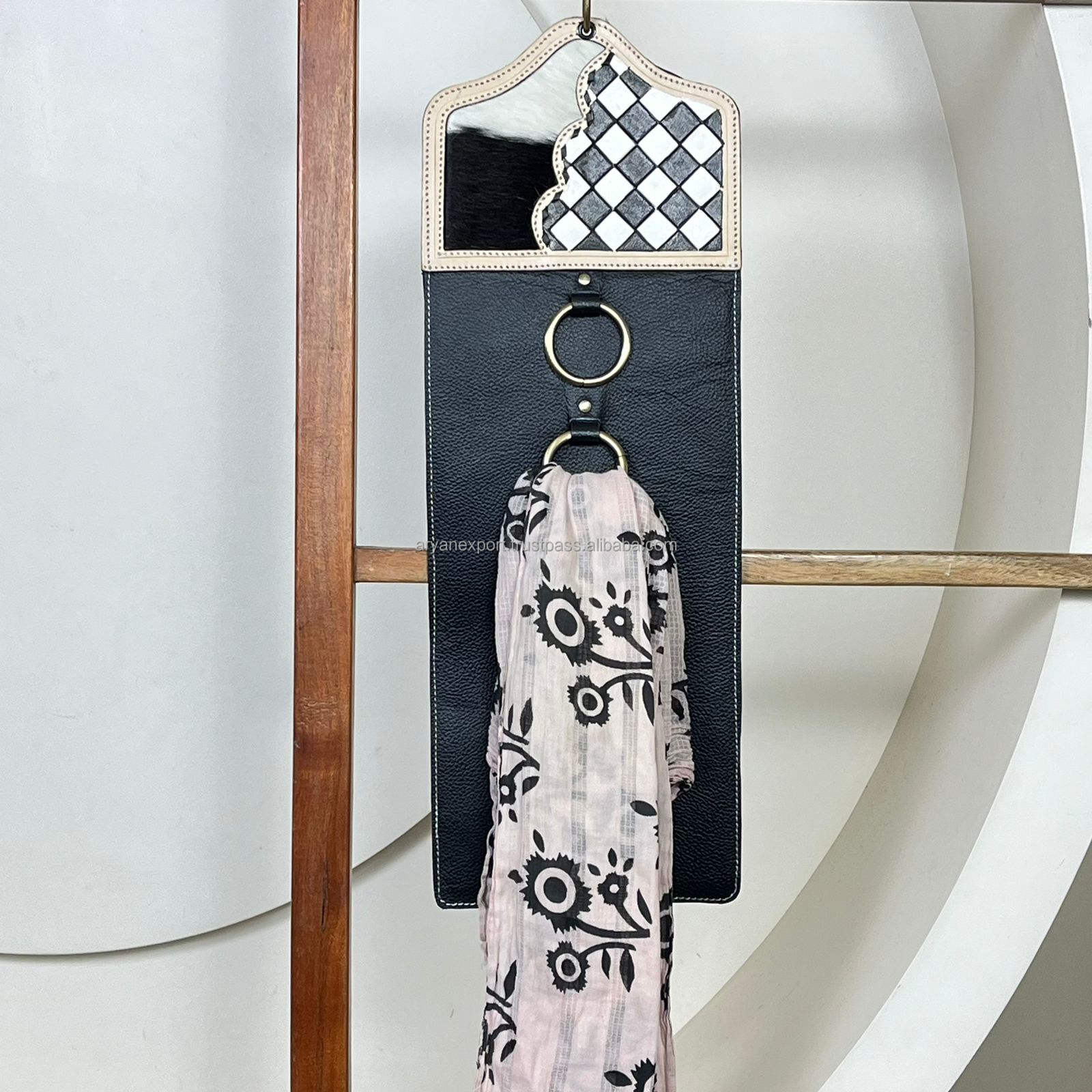 Damier noir et blanc