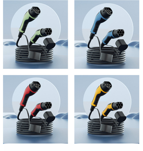 Ip67 Snelste Elektrische Auto Oplader <span class=keywords><strong>Ev</strong></span> Oplaadkabel 32a 7kw Snellaadkabel Type 2 Naar Type 2 Met Dubbel Pistool - Product Image 4