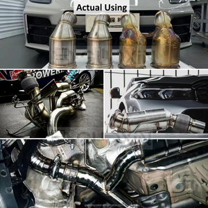 Suzuki Jimny 1.3L 1.8L 2007-2021Performance Catback egzoz boruları için egzoz başlığı