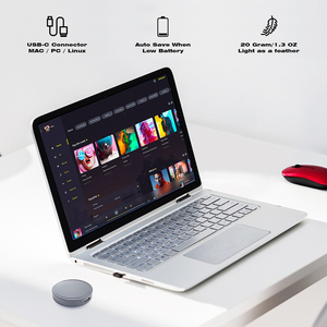 128GB (1600h) Audio Recording Mini <strong>Recorder</strong>, Automatically Saves Recording When Powered Off, Automatically Records Audio - Product Image 3