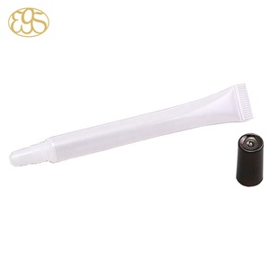 15ml Eco-Friendly Lip gloss tubes wholesale with Flocked <strong>Doe</strong> Foot Applicator Made from Sugarcane PCR HDPE PP ABS Cosmetic - Product Image 2