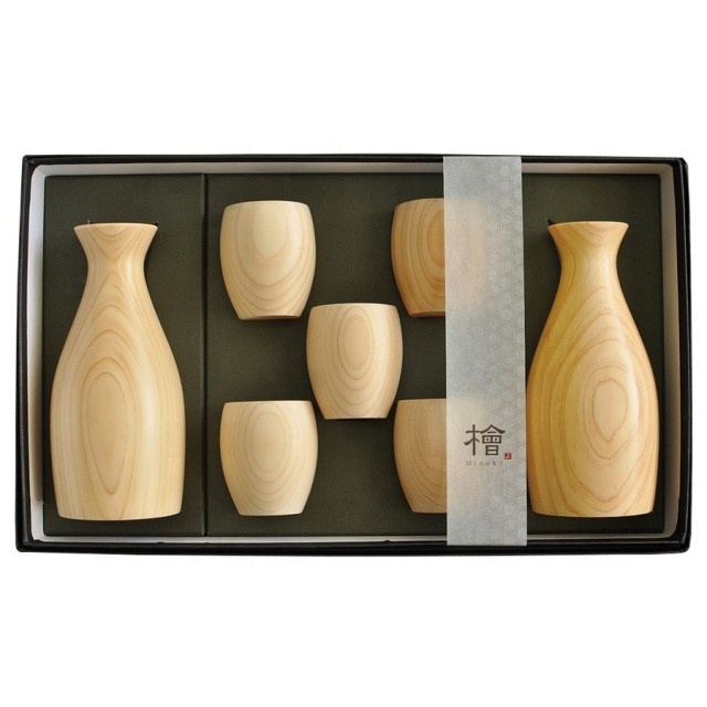 ชุดถ้วยสาเกกลมขนาด888948 Iki 7ชิ้น/เซ็ต