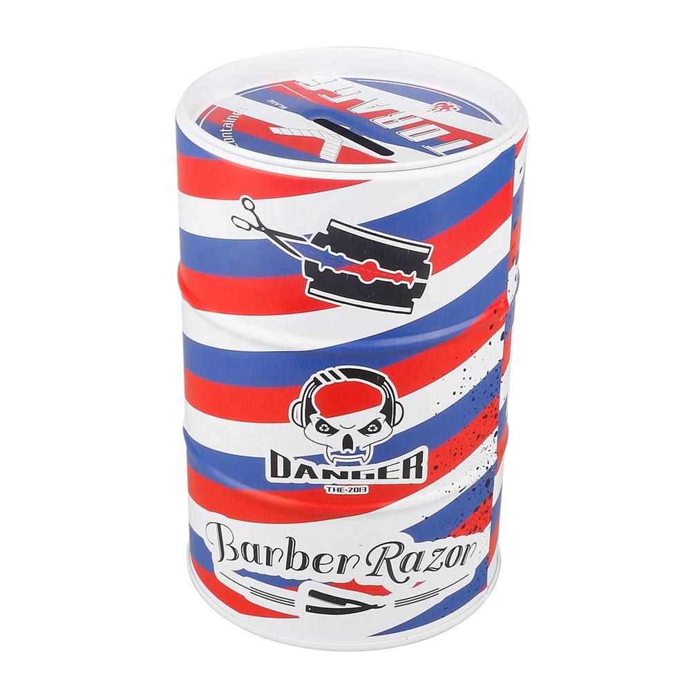 Barber Shop Razor Blade Storage Recycling Box