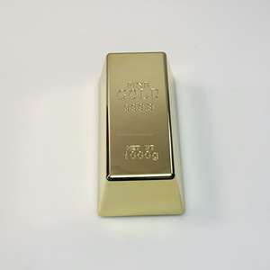 低最小起订量闪亮的金色假黄金金条的家居装饰和推广 - Product Image 1