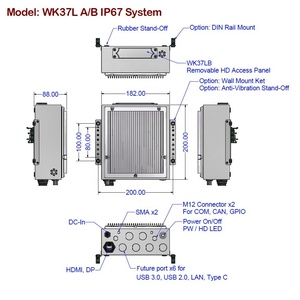 Fanless <strong>Embedded</strong> <strong>Computer</strong> for Harsh Industrial Conditions - Product Image 2