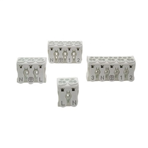 Self-Locking 3P Wire Cable Clamp Push Pluggable <strong>Spring</strong> <strong>Terminals</strong> for LED Strip Light Wire <strong>Connecting</strong> Made of Durable PC Material - Product Image 4