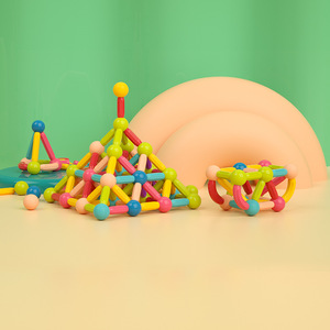 Sáng Tạo Tự Làm Lắp Ráp 3D Xây Dựng Từ Thanh Và Bóng Đồ Chơi Thiết Lập Giáo Dục Gốc Từ Chơi Làm Bằng Nhựa Bền - Product Image 2