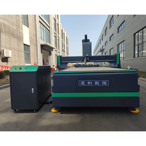 迅克4轴3d木雕2100x2800转台4x8木工3kw标牌制作数控刳刨机 - Product Image 4