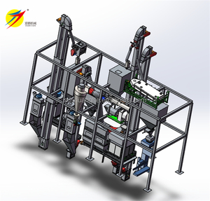 पोर्टेबल कंटेनराइज्ड फीड मिल्स रिंग डाई फीड पेलेट उत्पादन लाइन फ़ीड मिलिंग मशीनरी - Product Image 6