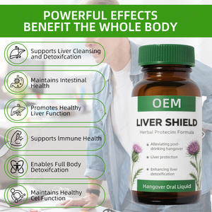 ODM Herbal Detox minuman Oral Anti <span class=keywords><strong>Hangover</strong></span> menyembuhkan OEM pabrik Label pribadi cairan pemulihan energi kesehatan hati - Product Image 6