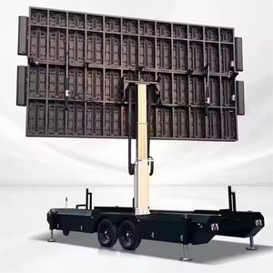 Ruota portatile <span class=keywords><strong>Led</strong></span> pubblicità schermo del traffico Mobile messaggio variabile segno rimorchio HD colorato - Product Image 2