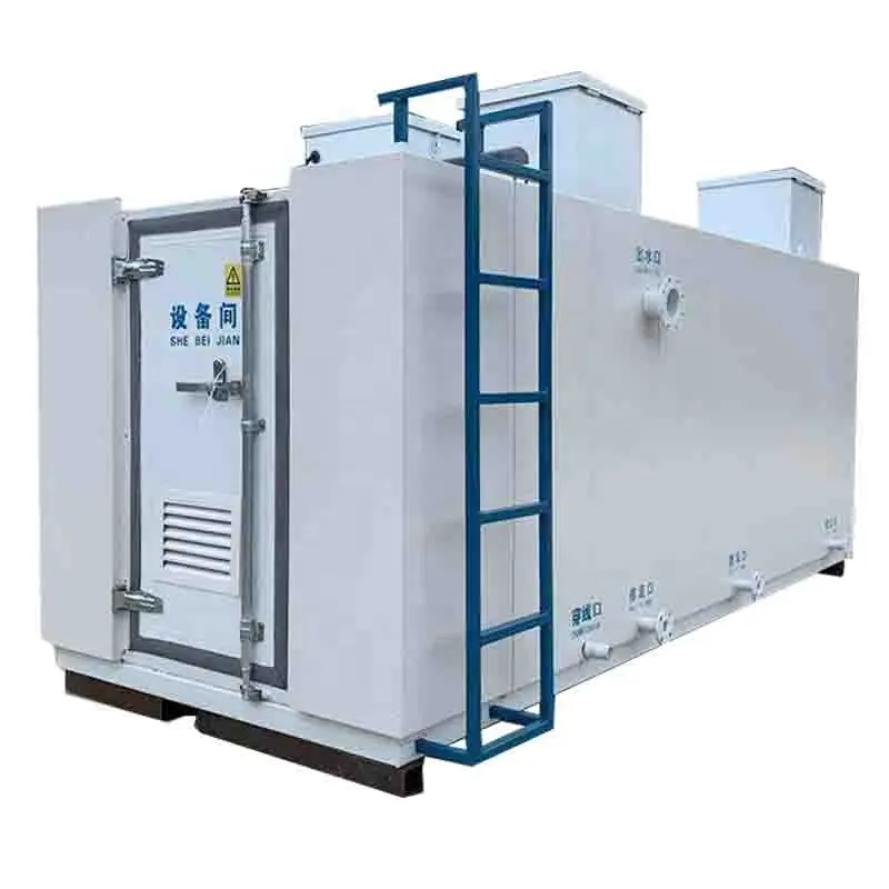 Tanque de planta de tratamiento de aguas residuales de plástico Electrolizador Automatización de precios de hidrógeno
