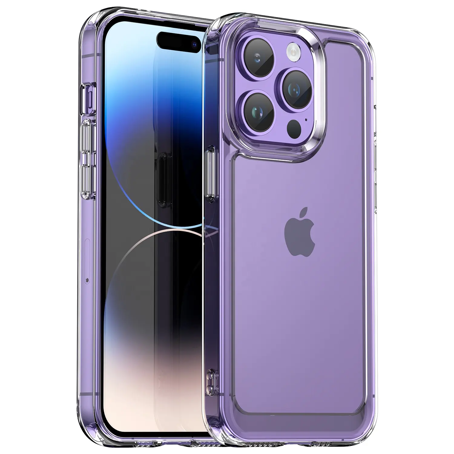 Funda de teléfono púrpura para iphone 14, carcasa púrpura, a la moda, nueva, proveedor Chino