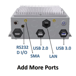 産業用コンピュータは、LAN、USB、およびM12を備えたIP67ケーブルを備えています - Product Image 2