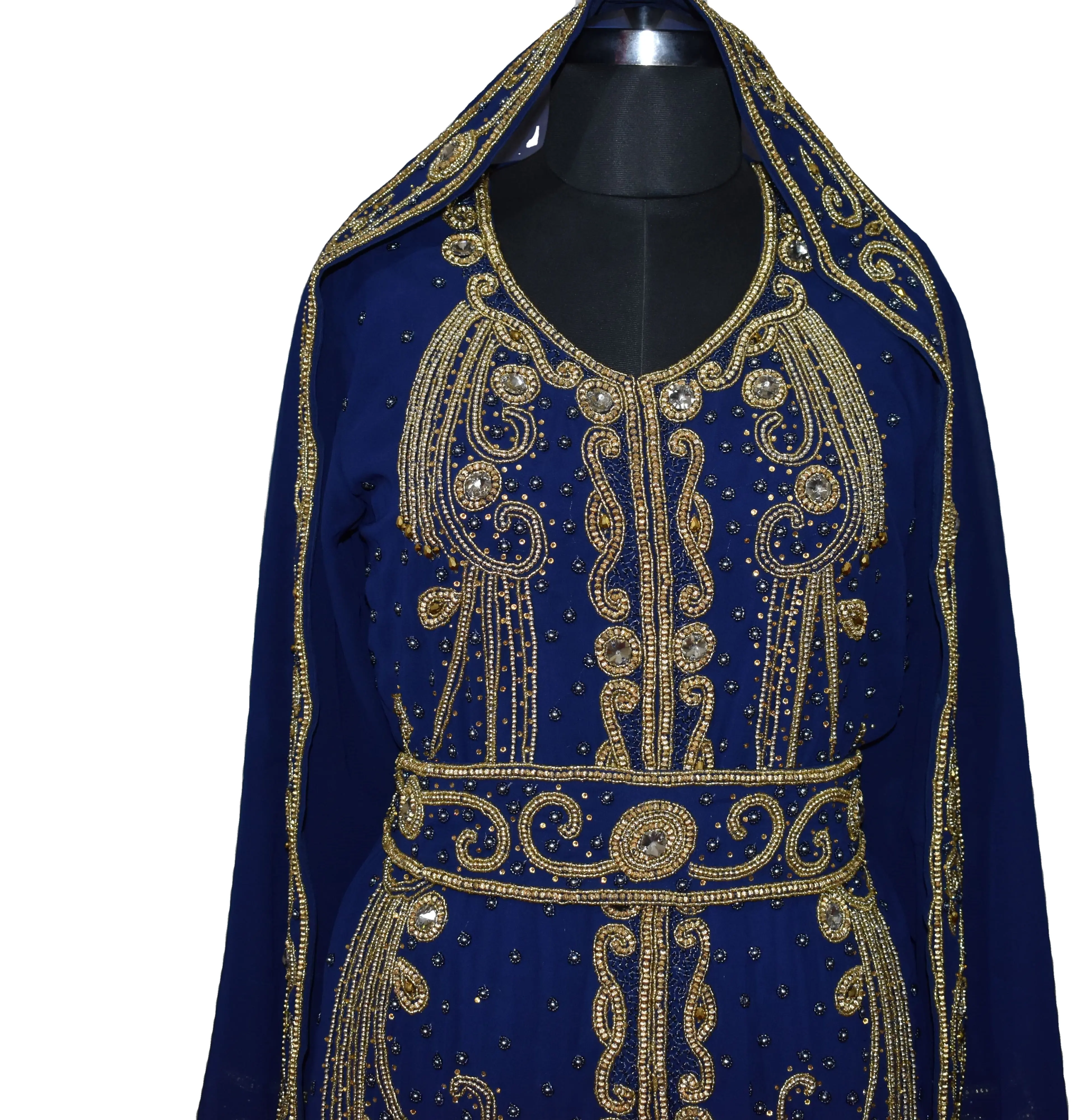 Le Esportazioni di Rajgadhia Nuovo Disegno Kaftan Fashion Musulmano Vestito di S.M.L.XL.XXL