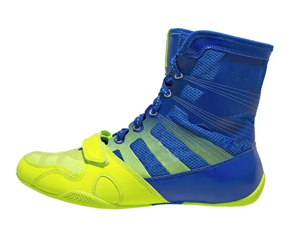 Nuovo produttore personalizzato di scarpe da boxe professionali per la formazione giovanile per gli uomini fanno le tue scarpe da wrestling