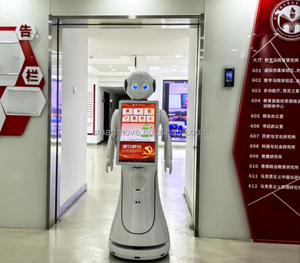 2025 широко используется AI Service Robot Добро пожаловать направляющий робот - Product Image 3