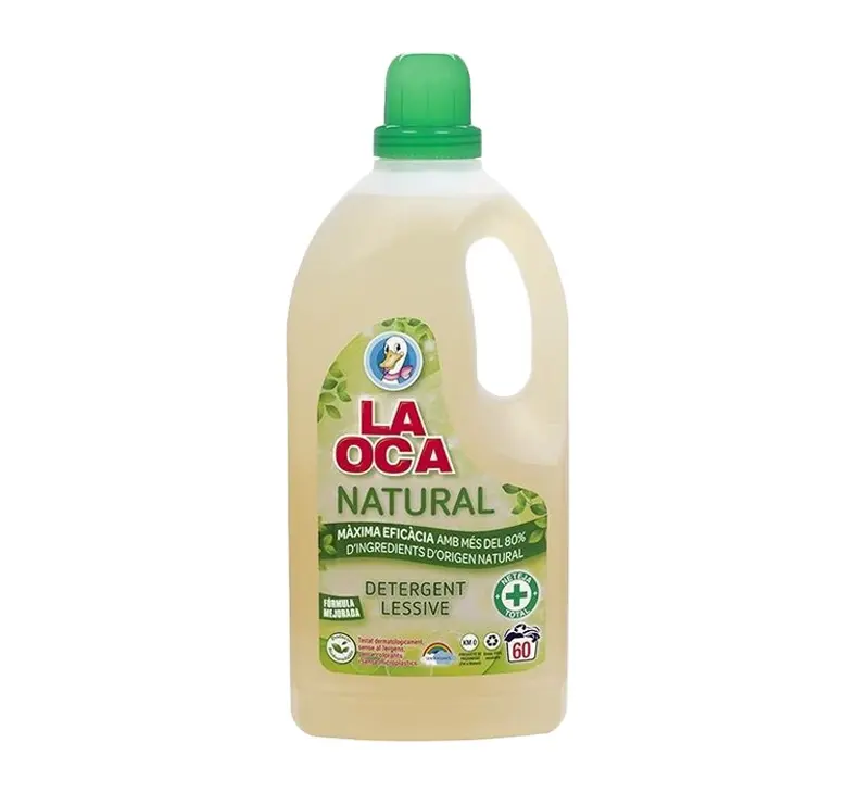 Detergente líquido para ropa LA OCA NATURAL de 3 litros, suministros de limpieza de excelente calidad para lavar ropa al mejor precio