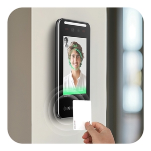 Feocey FCV4914 Biometrischer Gesichts scanner Tür-Tor-System Zugangs kontrolle mit Nachtsicht-und Zeit schalt uhr - Product Image 1