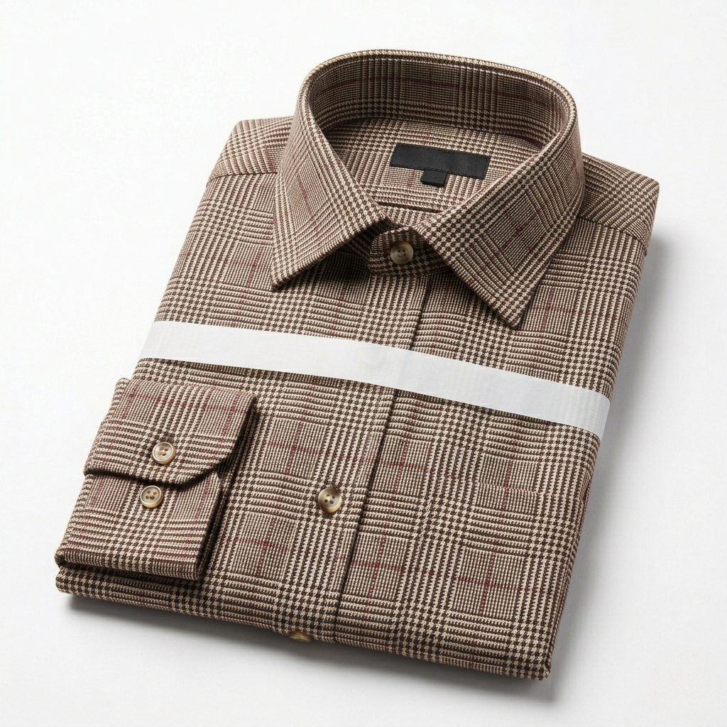 Maroon Plaid Checks