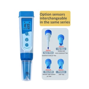 Bút chính xác loại <span class=keywords><strong>PH</strong></span> <span class=keywords><strong>meter</strong></span> với LCD Backlit CE chứng nhận kỹ thuật số <span class=keywords><strong>pH</strong></span> Tester cho Fish Tank nuôi trồng thủy canh nước giải khát - Product Image 5