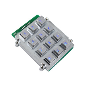 Zinc Alloy Braille <strong>Keyboard</strong> 3*4 Dial Telephone <strong>Numeric</strong> Keypad for Intercom Security System - Product Image 6
