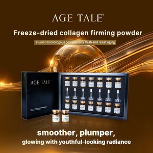 Rekombinant insan kollajen parlatıcı gençleştirici anti-oksidan yüz ampul Serum kiti Anti-Aging kırışıklık cilt bakımı seti - Product Image 2