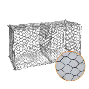 Cercado de malla de alambre de malla de hierro, caja de gaviones galvanizada por inmersión en caliente para Conejo, pájaro, Animal, mascota - Product Image 1