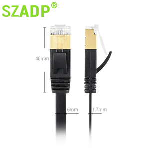 Cat8 Cat7 Cat6e OEM UTP FTP SFTP RJ45 konektörü yama kablosu Ethernet 1M 2M 3m 5M 10M 20M CAT5e ağ Lan kablosu - Product Image 3