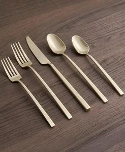 Damaris Champagne satin <span class=keywords><strong>Flatware</strong></span> Set, 20 mảnh | <span class=keywords><strong>Cambridge</strong></span> Bạc - Product Image 3