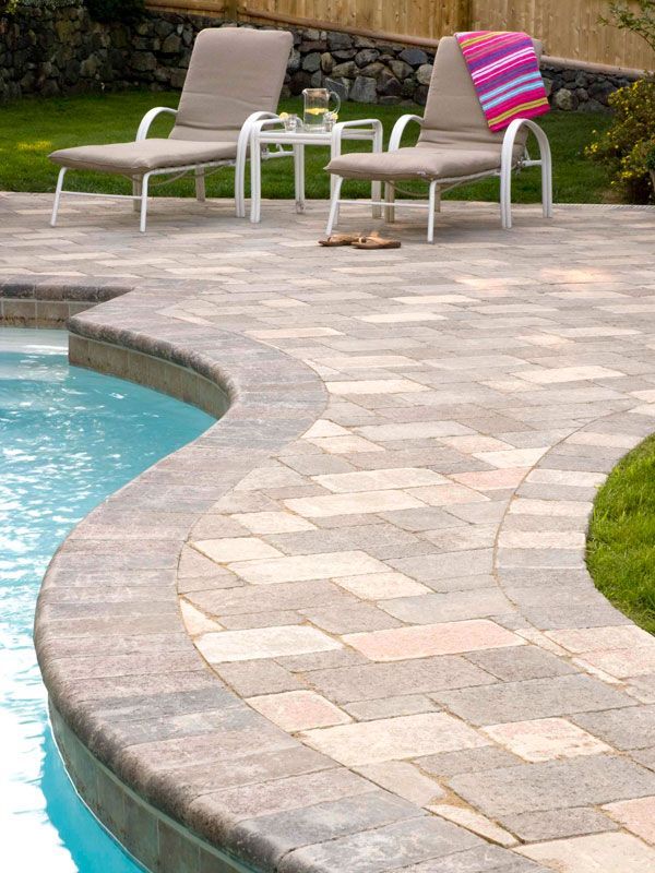 Hexa Stone Outdoor Patio Tile Mixed Grey & Sand Beige