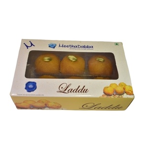 Laddu包装盒带标志纸板箱定制纸盒散装，价格便宜，来自印度 - Product Image 2