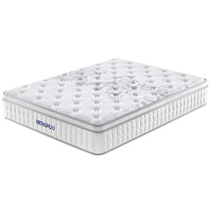 Großhandel High Density Pillow Top Memory Foam Matratze Komprimierte Smart Pocket Spring Matratze in einer Box - Product Image 3