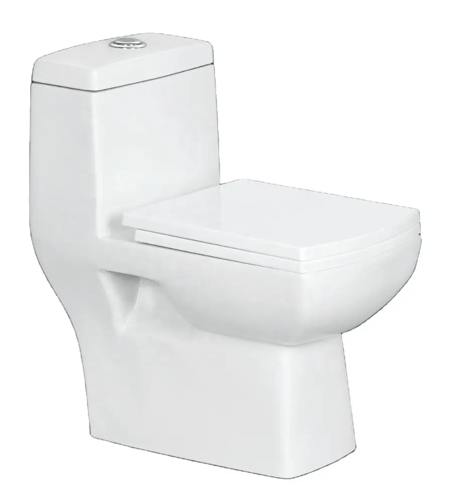 Porcellana Bagno In Ceramica Prodotto Medio Oriente Chaozhou Ceramica Fornitore WC Sanitari Un Pezzo WC Commode Squatting Pan