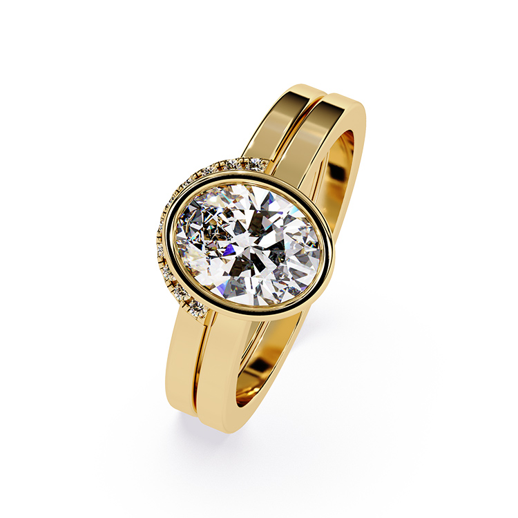 Yellow Gold, White Gold
