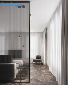透明凹槽亚克力板PMMA PS PC PETG亚克力芦苇玻璃家居装饰板屏风隔断板 - Product Image 6