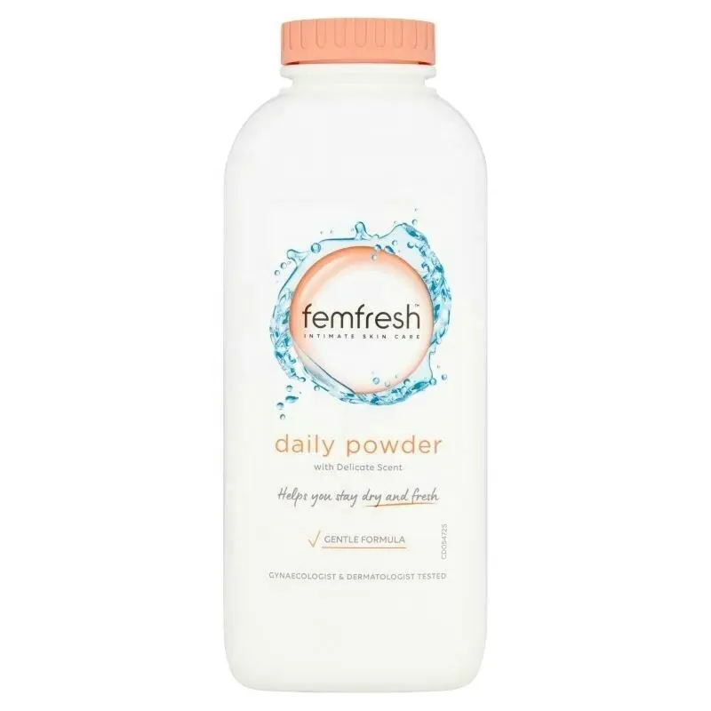 FemFresh Powder-confezione da 1 polvere per il corpo igiene intima e PH Balance Daily Powder con fragranza delicata