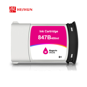 HESHUN 3 Color 400ML Cartridges <strong>for</strong> <strong>HP</strong> PageWide XL 5000 <strong>5100</strong> Blueprinter Printer <strong>for</strong> <strong>HP</strong> 847 B 847B Ink Cartridge - Product Image 2