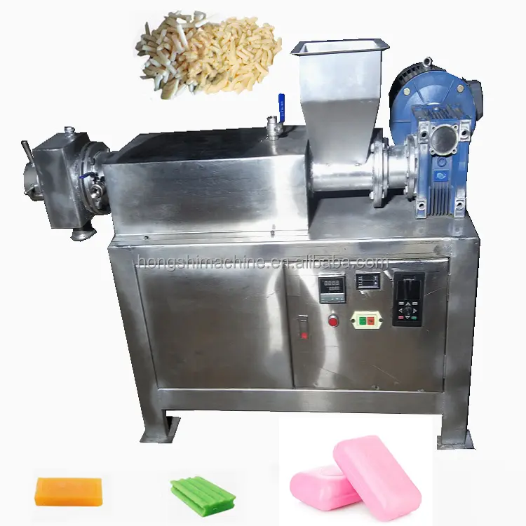 Soap Making Machines/ Duplex Vacuum Soap Plodder To Extruder Soap Bars