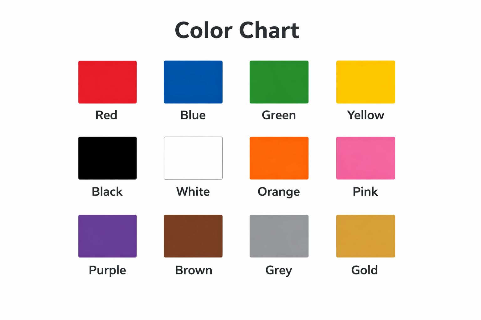 Options de couleur personnalisables