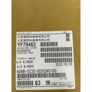 Gute Qualität A06B-0235-B202 #0100 Fanuc CNC AC-Servomotor mit SPS-Programmierung Dedicated Controller