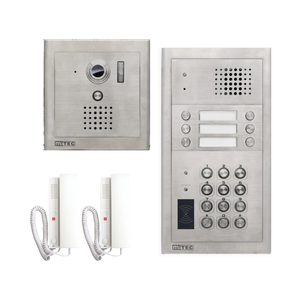 Sistema de intercomunicación de videoportero con cable compatible con miTEC Commax RFID para intercomunicador de Villa de edificio de apartamentos múltiples