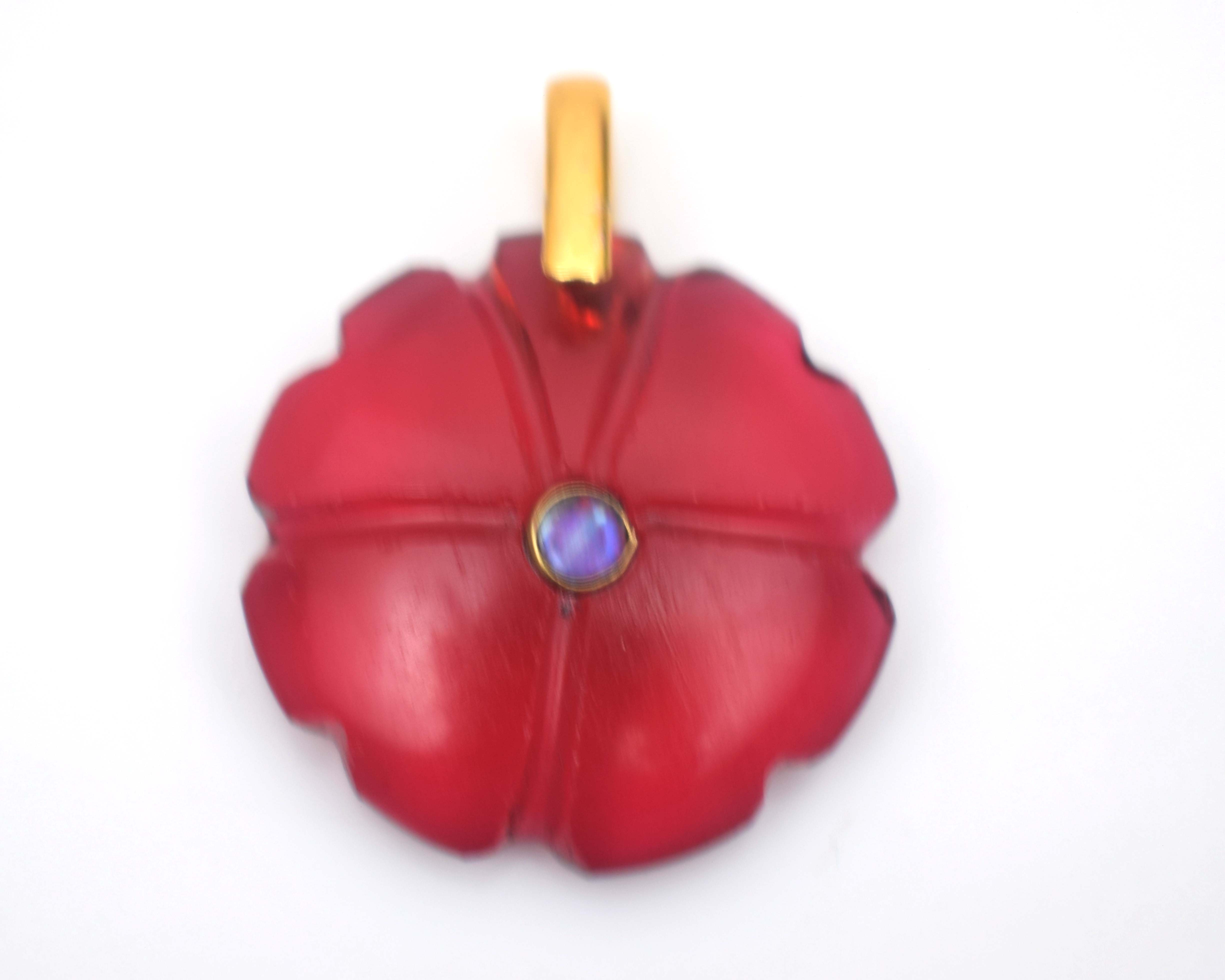 Quartz rubis